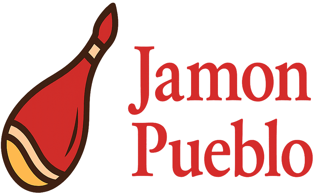 Jamon en pueblo de españa
